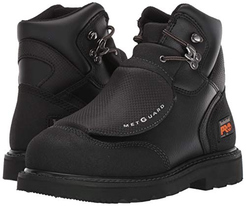 Timberland PRO Men's External Metguard 6 Inch Steel Safety Toe Industrial Work Boot, Black, 13 W - Thumbnail 7