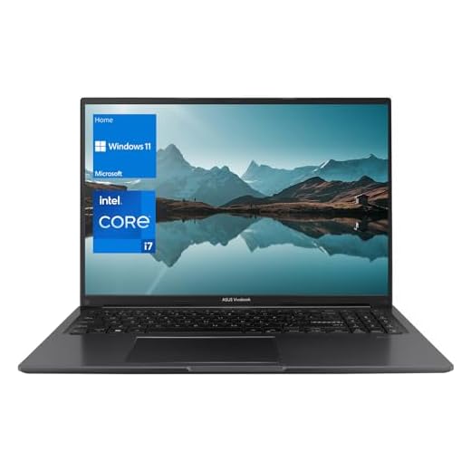 ASUS Vivobook 16" Laptop with i7 Processor