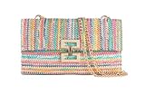 Multifonction : avec sangle de chaîne réglable, léger, notre sac à main de soirée est parfait pour une utilisation comme sac fourre-tout, sac à bandoulière, sac à bandoulière, etc., à la fois pratique et tendance.
