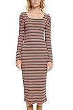 Kleid der Marke edc by Esprit edc by ESPRIT Damen 092CC1E307 Kleid, 645/CORAL, XS