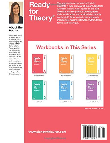 Ready for Theory Prep A Violin Workbook (Ready for Theory Violin Workbooks)
