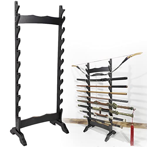 Support à épées Katana et présentoir pour sabres Wakizashi de samouraï