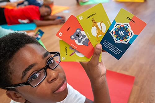 Image of Yugo Yoga Cards for Kids & Families - Award Winning - Interactive Yoga Card Game with Yoga Poses, Balance, Movement & Mindfulness Activities