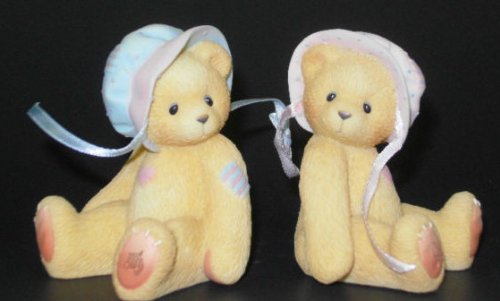 Cherished Teddies Juin et Jane oursons décoratifs pour chambre et salon