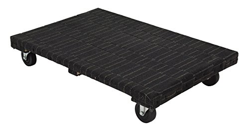 Dolly de madera dura Vestil 36 x 24 x 6.75 in 1200 lb capacidad miniatura 1