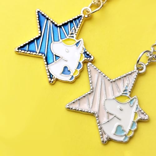 BFF Unicorn Necklace Set for Best Friends - 18K Gold & Silver Plated Matching Star Pendant Necklaces for 2 Women - 1.1 IN Charm Pendant Friendship Jewelry Gift (2Pcs) - Image 4