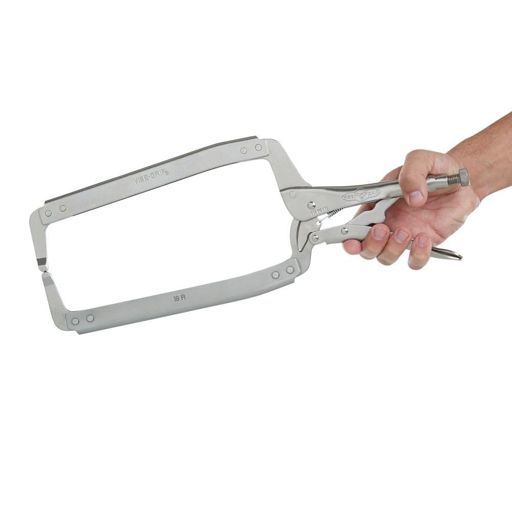 Irwin T18R griptang C-klem met normale bek 18R 18/455 mm