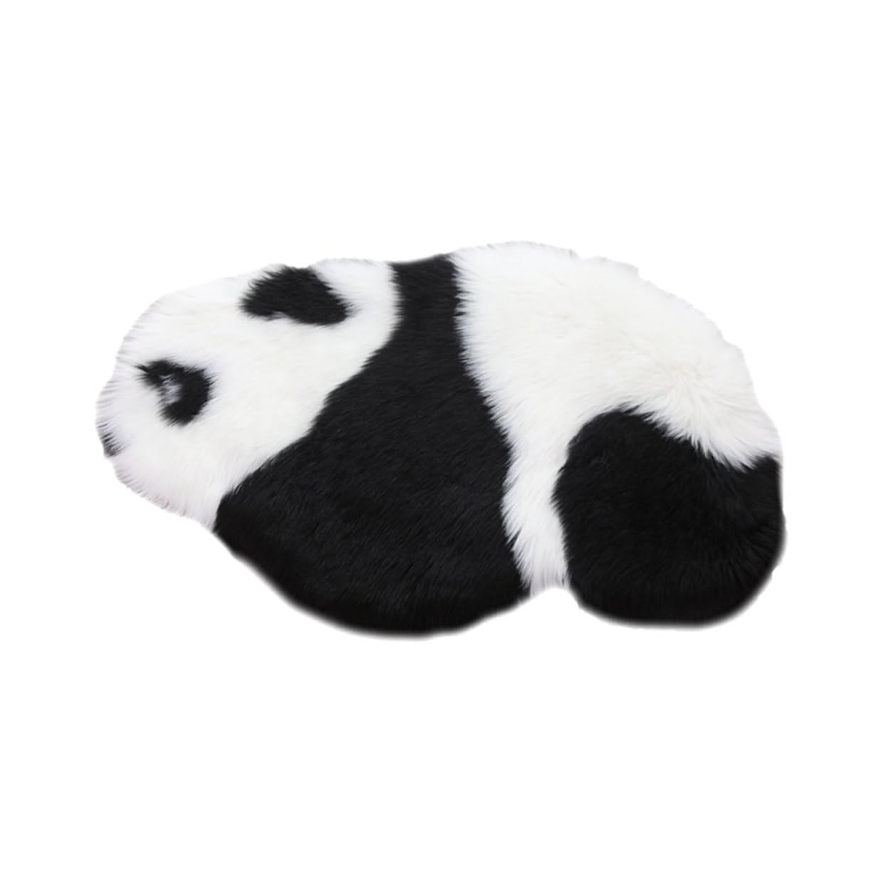 Tapis panda scandinave pour chambre enfant et coin fauteuil pivotant