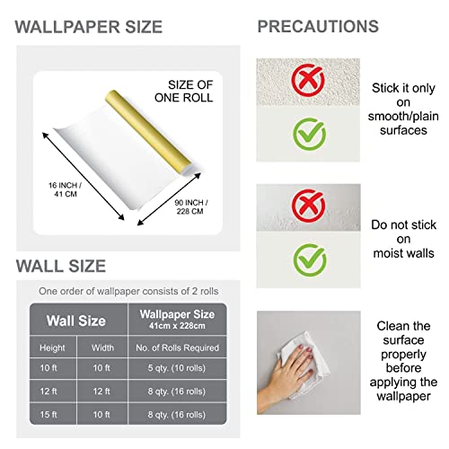 Image of PAPER PLANE DESIGN Wallpaper Self Adhesive Water Proof All Weather Design 50 ((90 Square FEET(16 INCH X 90 INCH X 9 ROLL)))