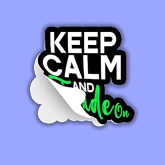 Stockmarket Vinyl Stickers Sharemarket Sticker Intraday Trading Best Trade Tradingsetup For Trader Finance Investor Forex Daytrader Stock Market Laptop Stickers, Pack of 10-Self-Adhesive