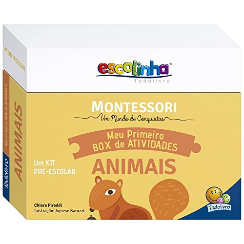 Escolinha MONTESSORI Meu P BOX de Atividades: Animais (Escolinha)