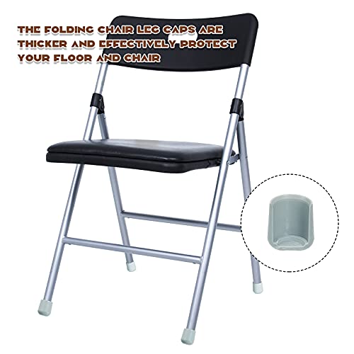 Patins pour chaises de jardin pliantes de 2,2cm pour préserver la terrasse - 6