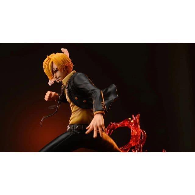 ワンピース 魔神風脚 サンジ ガレージキット フィギュア popサイズ