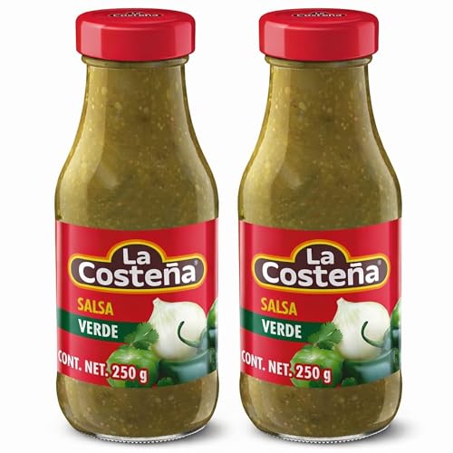 Salsa Verde La Costena 250 g sauce mexicaine pimentée lot de 2