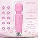 GWWJGSN Portable Wireless Massager - 8 Speeds, 20 Modes, for Neck, Back, Arms, and Legs Muscle Relaxation (Rose Pink)