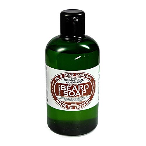 DR K Soap Company Beard Soap Cool Mint Barber size, 1 confezione (1 x 250 milliliters)