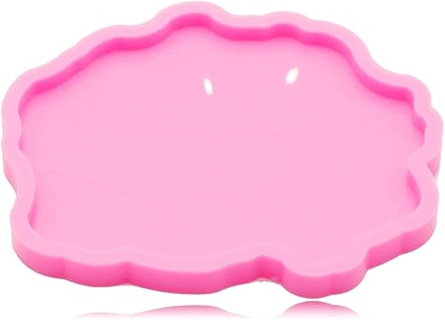 Miniatura 3 de Angel Wings Molde de silicona con forma de cerebro, moldes de resina epoxi, posavasos de geoda, ágata, moldes para posavasos de resina, moldes de