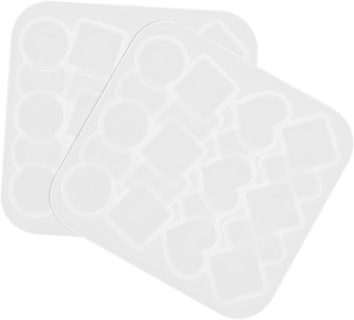 Miniatura 3 de COHEALI 4 Pcs Hairpin Silicone Mold Hair Clip Hairpin Handicraft Maker Barrette Resin Molds Jewelry Molds Crystal Hair Accessories Jewelry Resin