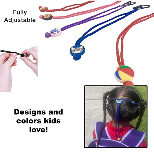 Pending GCCCLNKDS Mask Lanyard For Kids- Mask Holder For Kids- Adjustable Mask Strap- Mask Chain Breakaway- Mask Holder Clip- Safety Face Mask Holder thumb #5