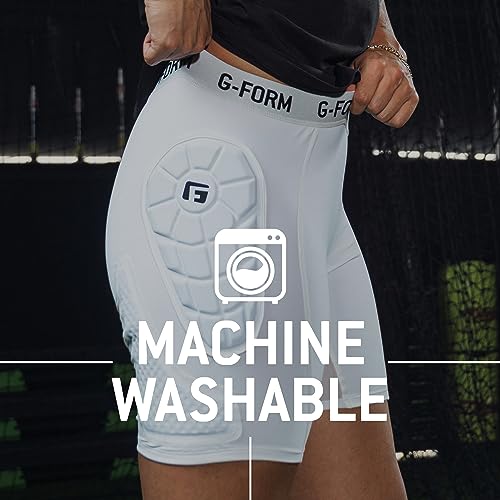 Image of G-Form Heist Fastpitch Sliding Shorts - Padded Compression Softball Sliders for Women & Girls - Protective Athletic Gear