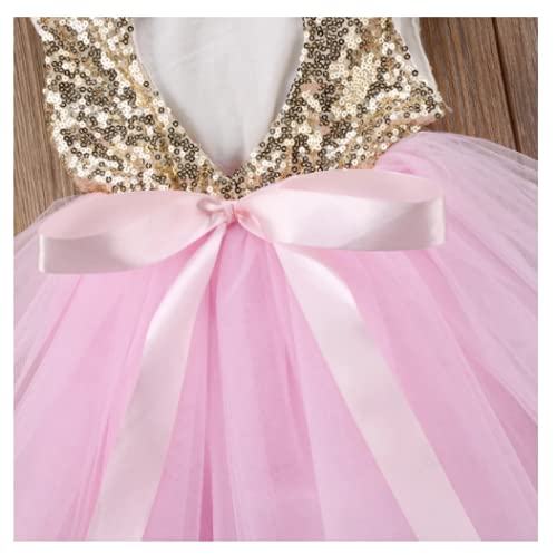 Vestido Princesa para Bebês Meninas Fantasia Infantil Princesa para Bebês Meninas Brilhoso Vestido p