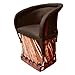 Equipal Furniture Chair Handmade By Equipales San Jose Rustic in Coffee Color Traditional Mexican Style Ideal for your home, house, garden, office, equipal