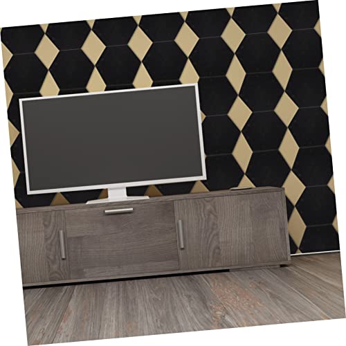 Paneles Acústicos para Aislamiento Sonoro 5 piezas para Estudios, KTV y Gimnasios de Fibra de Poliéster con Absorción de Sonido y Respaldo Autoadhesivo miniatura 4