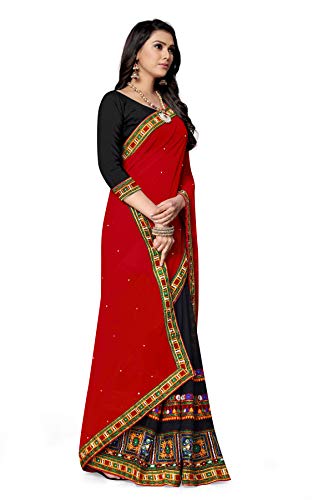 Image of SERONA FABRICS Ethnic Saree (or) Sari for Women, Ideal for Wedding, Party, Festive & Daily Wear