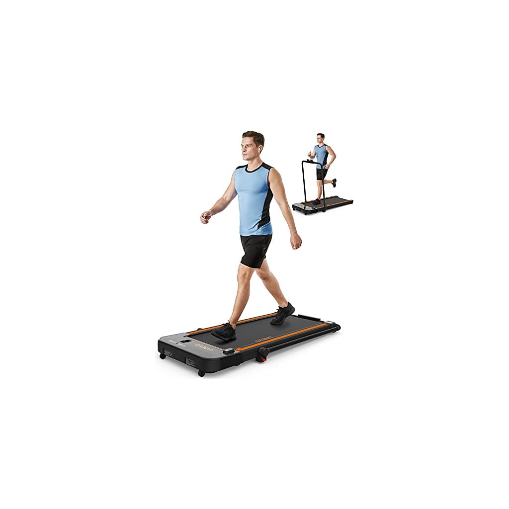 UREVO-2-in-1-Under-Desk-Treadmill-25HP-Folding-Electric-Treadmill-Walking-Jogging-Machine-for-Home-Office-with-Remote-Control