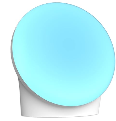 Máquina de sonido de ruido marrón con 30 sonidos relajantes, máquina de sueño de 12 colores, luz nocturna, máquina de ruido blanco, 36 niveles de