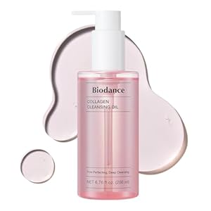 BIODANCE Collagen Cleansing Oil, Facial Oil Cleanser, Gentle Makeup Remover, Removes Bleackhed and Whitehead for Sensitive Skin, Oily Skin, Korean Skin Care, Gifts for Womenㅣ6.76 fl. oz. (200 ml)