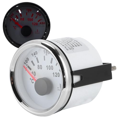 Medidor de temperatura del agua del motor 9-32V indicador impermeable barco