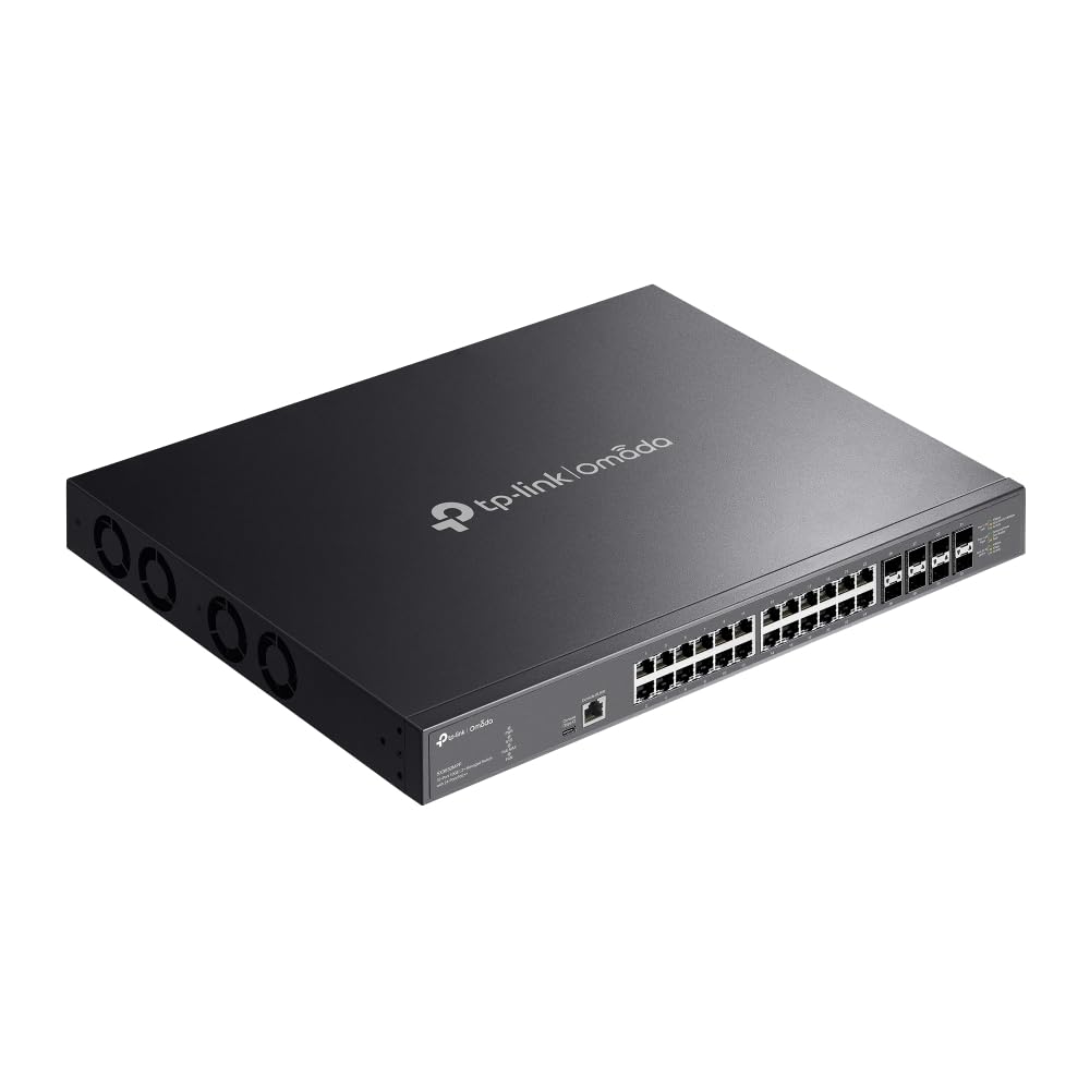 Omada 32-Port 10GE L2+ Managed Switch with 24-Port PoE+ (SX3832MPP)