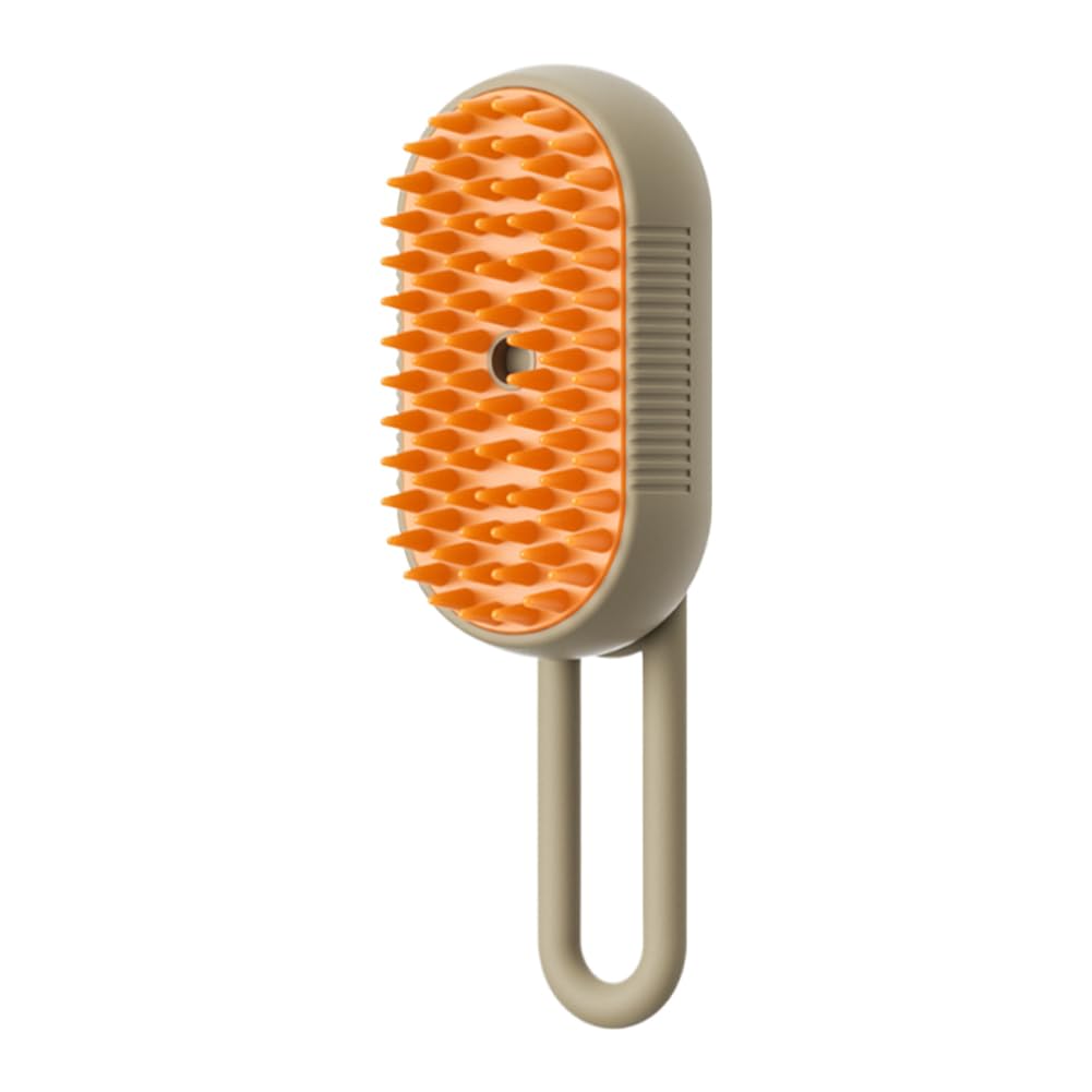 LYEAA Peine de masaje para mascotas, USB, gato, perro, aseo, eléctrico, agua, baño, cepillo de masaje, lavado