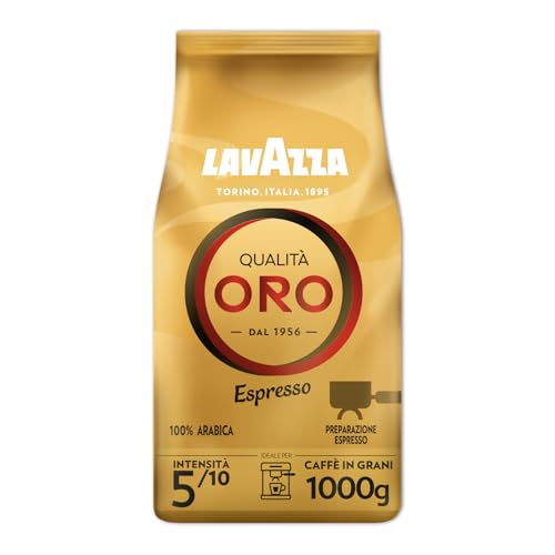 Lavazza Caffè in Grani per Macchina Espresso Qualità Oro, 1000g
