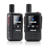 Lifetime Free Global Walkie Talkies Long Range, POC-1 Lite, 4G LTE Unlimited Range POC Two-Way Radios with Bluetooth & APP, Rechargeable Walkie Talkies, Support User Self-Group Creation
