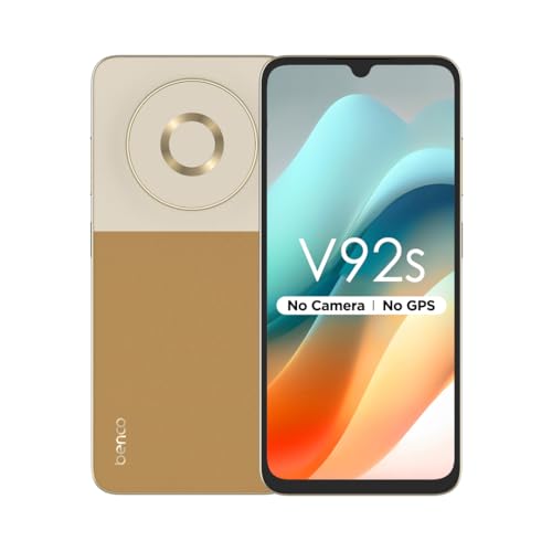 Benco V92s No Camera No GPS 4+4GB RAM 128GB ROM 6.72Display 5000mAh Battery|Sahara Gold