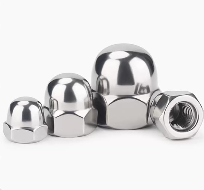 1 pcs M39 304 Stainless Steel Acorn Nuts, Hex Dome Cap Decorative Nuts, Rustproof Thread Protector