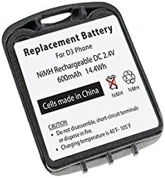 Miniatura 1 de Artisan Power Avaya Tenovis Integral D3, D4 y FC1 Ex Teléfono Batería de Repuesto 600 mAh