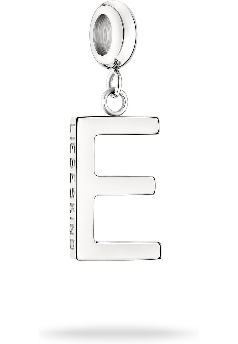 LIEBESKIND BERLIN Charms Collection Charms-Anhänger aus Edelstahl in Silber – Personalisiere Dein Schmuckstück - Geschenkidee