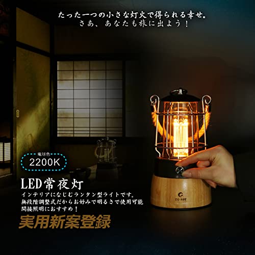 グッド・グッズ 実用新案登録 4.5W 400LM LED 充電式 ランタ
