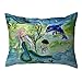 Betsy Drake KS1191 Throw Pillow, 11 inches x 14 inches, Multi