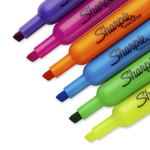 Sharpie Tank Style Highlighters, Chisel Tip, Assorted, 12 Count #TOP2