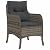 YITHOPI 7 Piece Patio Dining Set with Cushions Gray Poly Rattan Versatile Lounge Furniture Outdoor Lounge Set Patio Furniture Sets Balcony Furniture Sets for patios, Gardens, Decks