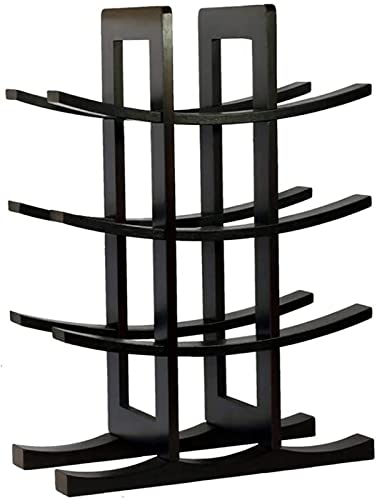 Soporte de vino de madera para 12 botellas miniatura 1