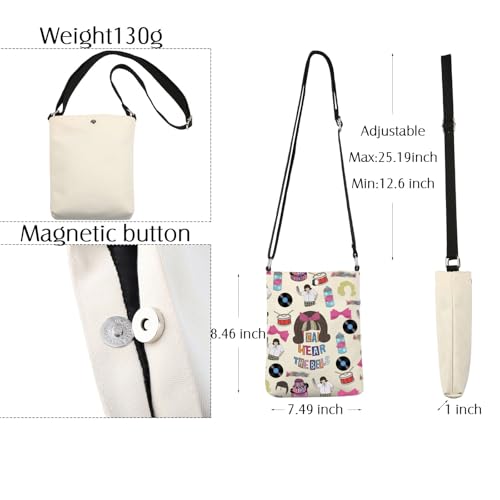 Hair spray Musical Crossbody Bag Hair spray Gifts Musical Theatre Gift Fans Gift Hair spray Musical Shoulder Bag2