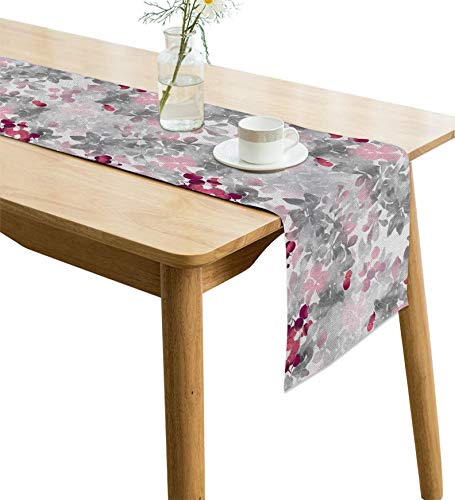 Image of Jute Table Runner Heat Resistant Dining Table Runner for 6 Seater 12 Inches x 72 Inches AATR0008