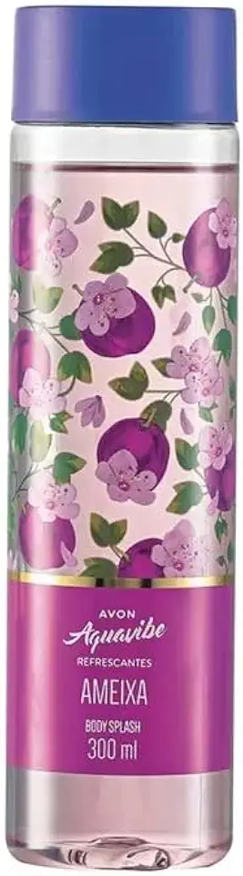 Boby Splash Aquavibe Refrescante Ameixa Avon 300ml