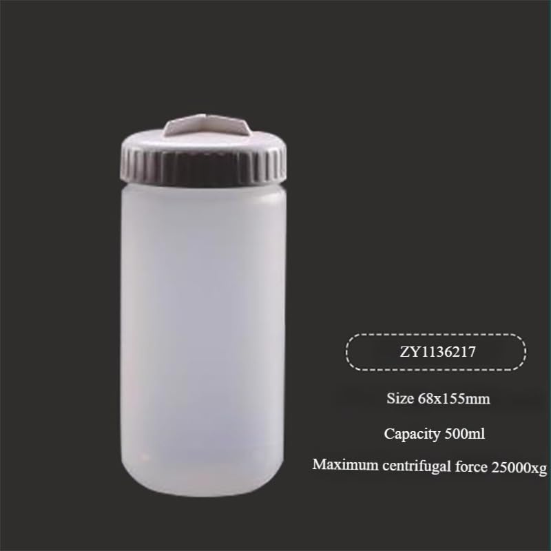 500 ml Hochgeschwindigkeits-Zentrifugenflasche for den Laborgebrauch, 1 Stück | Robuster, transparenter Becher(500ml 68x155mm)