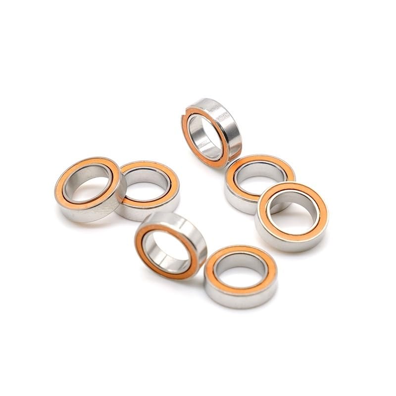 10Pcs 7X11X3 SMR117-2RS Stainless Steel Ceramic Bearing 440C Without Grease Fast Turning